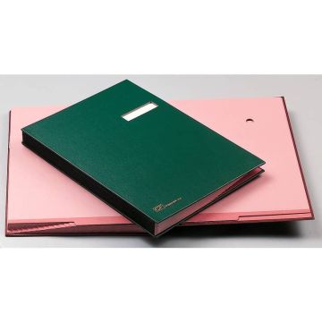 Libri Firma Fraschini 14 intercalari dorso in tela rosso 614-DR