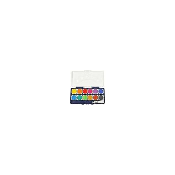 Acquerelli con tempera bianca Donau 7,5 ml in conf. 12 godet + 1 tubetto colori assortiti - 330204