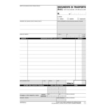 Blocco DDT autoricalcanti flex A5 33x3 copie autoricalcanti 1607CD330