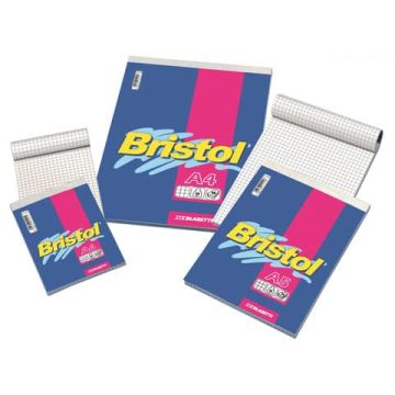 BLOCCO NOTE 210X297MM 5MM 50GR 70FG BRISTOL BLASETTI