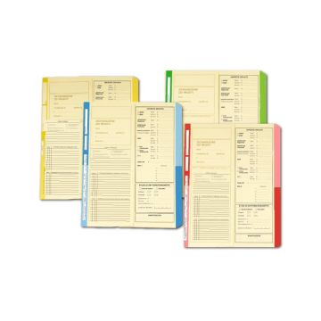 Cartelline a 2 lembi 4Pro A4 in carta di cellulosa 225 g/m² dorso 2 cm rosso conf. da 50 pezzi - 4175 04