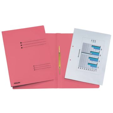 Cartelline ad aghi Esselte Rapid File 29,5x32 cm rosso 621056
