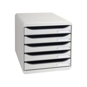 Cassettiera Exacompta grigio chiaro 309740D