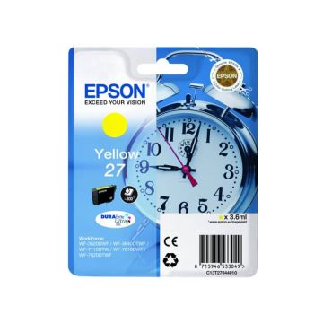 Cartuccia inkjet Sveglia 27 Epson giallo C13T27044012