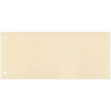 Separatore per archivio con due fori Q-Connect 24x10,5 cm 190 g/m² cuoio conf. da 100 - KF00514