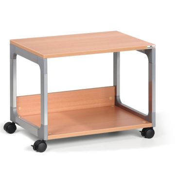 DURABLE MOBILE/CARRELLO MULTIFUNZIONE SYSTEM 48 ARGENTO/FAGGIO