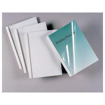 GBC 100 CARTELLINE TERMICHE 1,5MM BIANCO OPTIMAL
