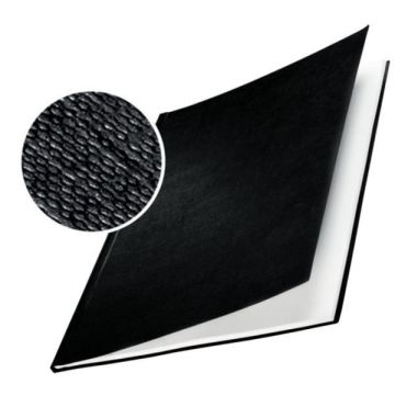LEITZ 10 COPERTINE RIGIDE IMPRESSBIND 3,5MM NERO FINITURA LINO