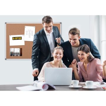 Pannello in sughero Maya Bi-Office 90x60 cm CA031170