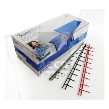 Gbc Scatola 100 Pettini Surebind 50Mm 10 Denti Blu