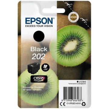 EPSON SINGLEPACK BLACK 202 CLARIA PREMIUM