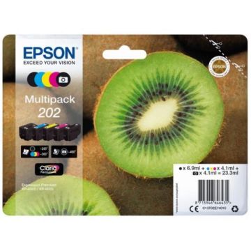 EPSON MULTIPACK 5-COLOURS 202 CLARIA
