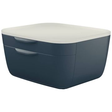 Cassettiera Cosy - 2 cassetti - 25x14,3x27,5 cm Leitz grigio velluto 53570089