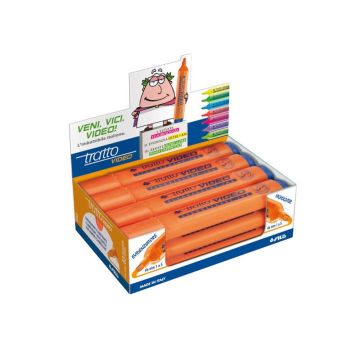 Evidenziatore TRATTO Video 1-5 mm arancione 830203