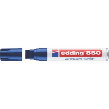 Marcatore permanente edding 850 punta scalpello 5-15 mm blu 4-850003