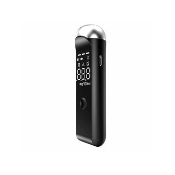 Etilometro professionale ricaricabile con ingresso Type-C 10,3x2,8x1,6 cm Etilometro