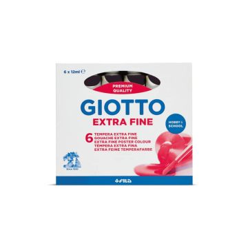 Tempera GIOTTO Extra 12 ml nero 35202400