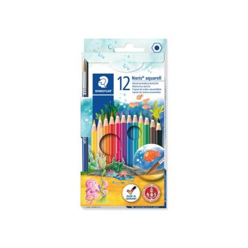 Matite colorate Staedtler Noris Club Aquarell 144 10 assortiti confezione da 12 pezzi - 144 10NC12