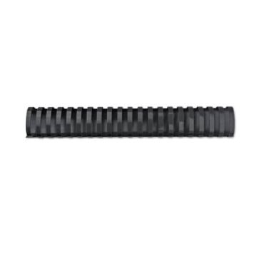 Dorsi plastici a 21 anelli GBC CombBind 38 mm A4 nero - fino a 330 fogli conf da 50 dorsi - 4028185
