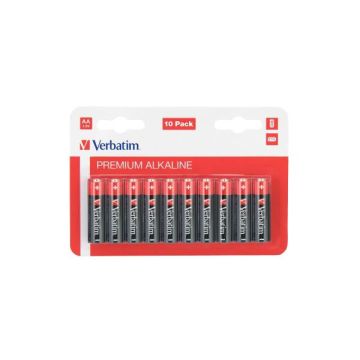 VERBATIM BLISTER 10 PILE AA ALKALINE