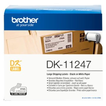 BROTHER Etichette ades in carta Nero/Bianco103.6 mm x 164.3 mm per QL1100/1110NWB