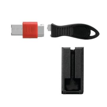 KENSINGTON USB LOCK W CABLE GUARD SQUARE
