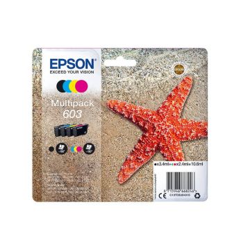 Cartuccia Inkjet Epson 603 Nero/ciano/magenta/giallo 4 colori C13T03U64020