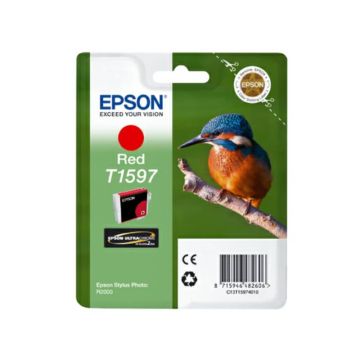 Cartuccia inkjet ink pigmentato blister RS T1597 Epson rosso C13T15974010