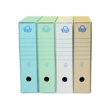 Brefiocart Cf12Registratori Prot 8Cm Azzurro