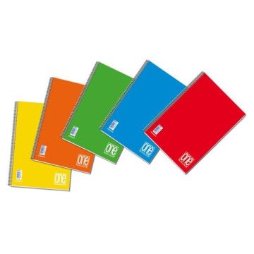QUADERNO A5 SPIRALATO 5mm s/fori 80gr 60fg ONE COLOR BLASETTI (cfz 5)