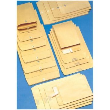 Busta a sacco Blasetti Mondex Avana con 3 soffietti - 100 g/m2 - in conf. 250 buste - 190x260 mm - 840