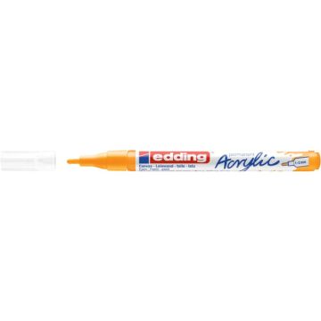 Marcatore acrilico Edding 5300 - punta tonda 1-2 mm tratto fine - giallo-sole - 4-5300906