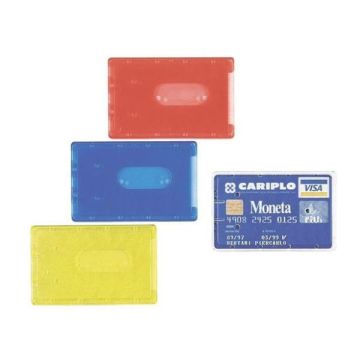 BUSTA PORTA CARDS 8,5X5,4 02/7828 PVC RIGIDO TRASPARENTE FAVORIT (cfz 100)