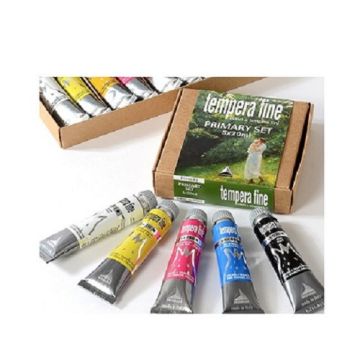 Tempera fine Maimeri in tubetto 20 ml - conf. da 5 colori assortiti M2598049