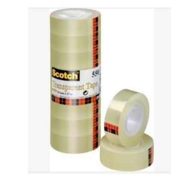 SCOTCH 550 TRASPARENTE 15MMX33M