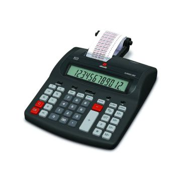 Calcolatrice scrivente da tavolo OLIVETTI Summa 303EU con display LCD a 12 cifre nero - B4646 000