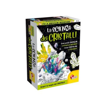 Gioco in scatola Lisciani I'm a Genius La Scienza dei Cristalli - 100217