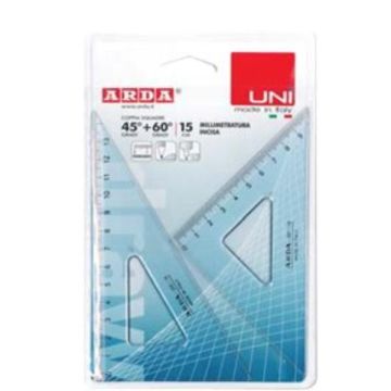 ARDA CONF2 SQUADRE UNI 45°E 60° 12CM