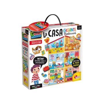 Gioco in scatola Lisciani Montessori Baby Box La Casa - 85644