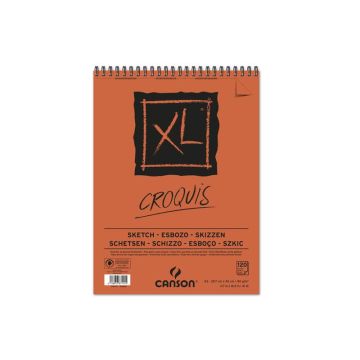 Album spiralato Canson Schizzo XL bianco avorio 90 g/m² 120 fogli A3 C200787115