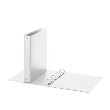 Raccoglitore FAVORIT Europa 22x30 cm 4 anelli tondi Ø 30 mm - dorso 4 cm bianco 400051158