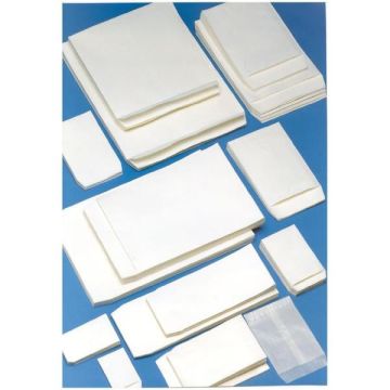 500 BUSTE A SACCO BIANCHE 365x440mm 100GR MONODEX STRIP 354 BLASETTI