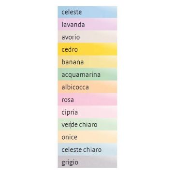 Fabriano Carta Copy Tinta A4 80Gr 500Fg Col.Tenue Celeste Chiaro (Cfz 5 Risme)