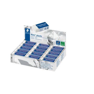 Gomma Staedtler Mars plastic 526 53 bianca mini 526 53