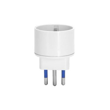Adattatore a 1 via P30 Aigostar 10A - bianco 228859