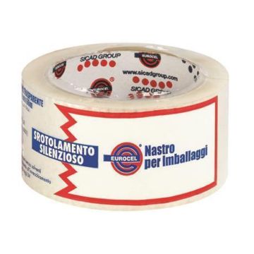 Nastro adesivo 50mm x 66m Trasparente PP36NN Eurocel CONF.6