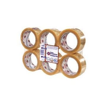 Nastro adesivo 50mm x 66m Trasparente PVC 330 Eurocel cfz 6 pz