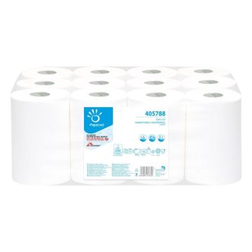 Asciugamani in rotolo MINI diam. 14,5cm - 69mt Centrefeed Papernet (cfz 12 rotoli)