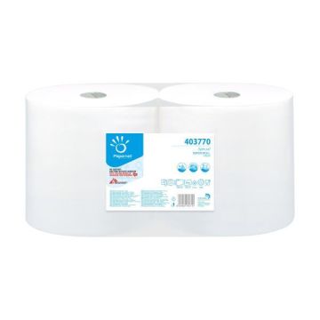 BOBINA PULIUNTO PAPERNET SUPER 800 WAVE GOFFRATO A ONDA - 244mt (cfz 2 bobine)