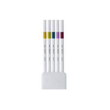 Fineliner Uni Emott - 0,4 mm - retrò color conf. 5 pezzi - M PEM-SY 5C 8